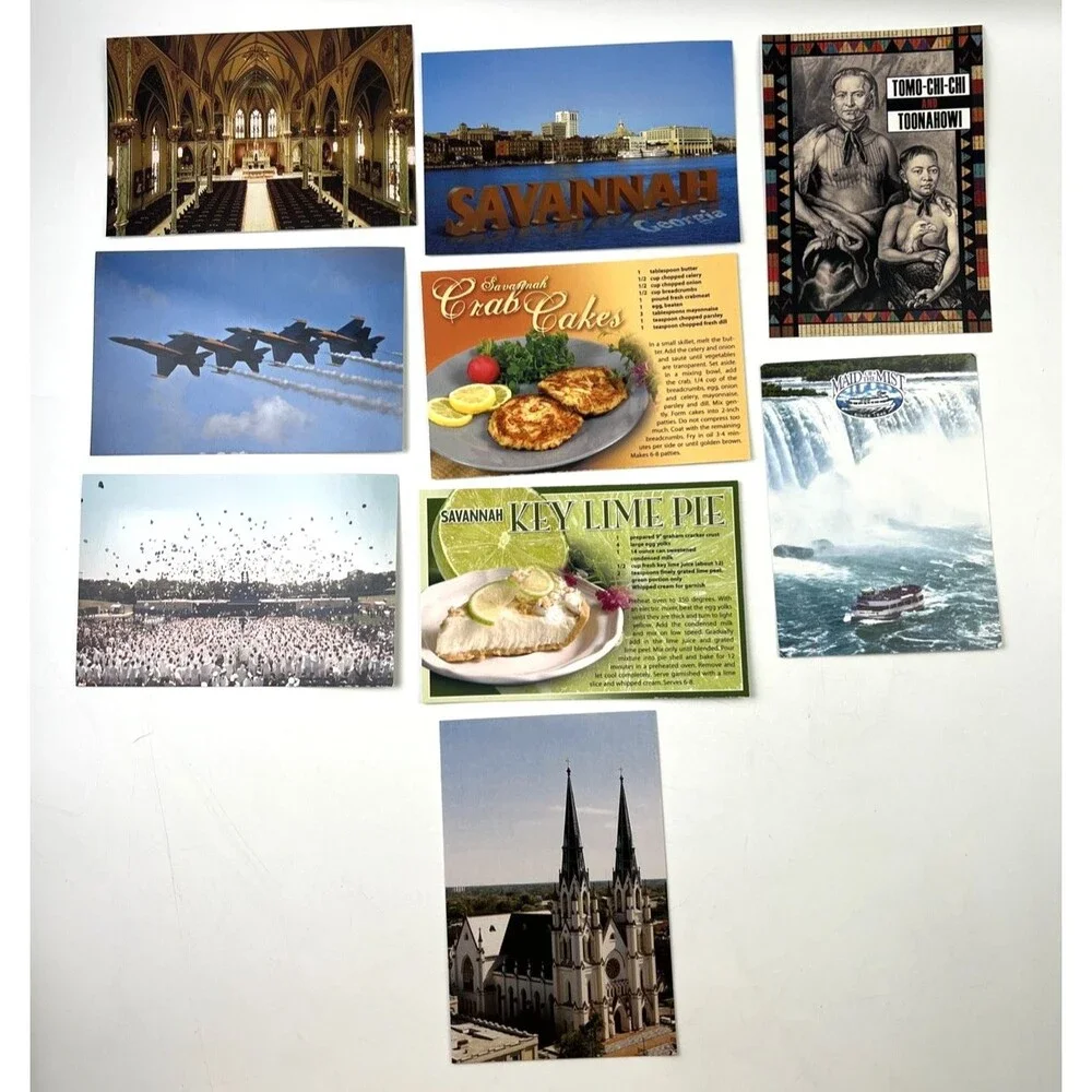 Variety of Postcards Lot Of 9